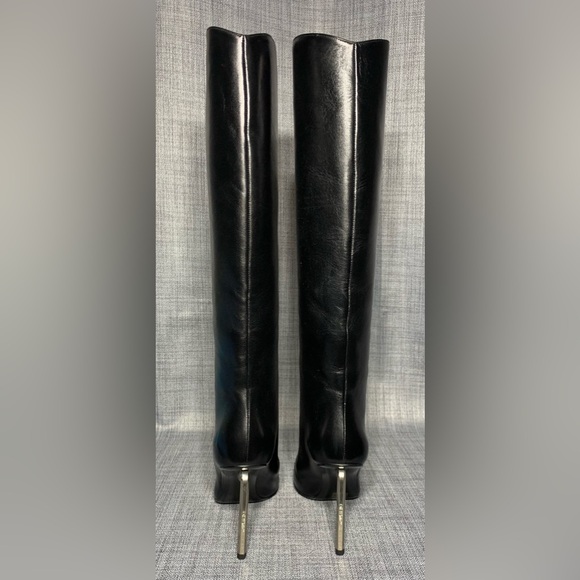 Off-White Nappa High Allen Boot Black Silver Size EU 39 - Picture 6 of 8